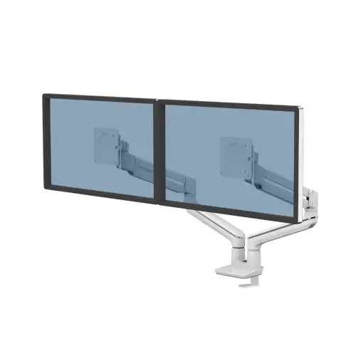 Bras porte-écran Top Mount Tallo - Double - Blanc - Fellowes