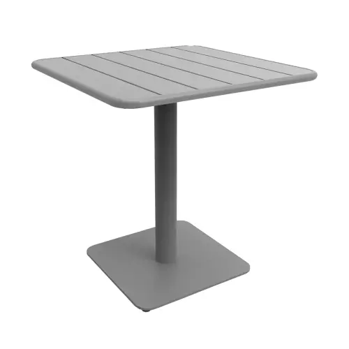 Table bistrot VERANO int&eacute;rieur / ext&eacute;rieur - 3 personnes - Gris 