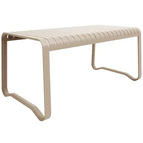 Table VERANO intérieur / extérieur - 6 personnes - Beige