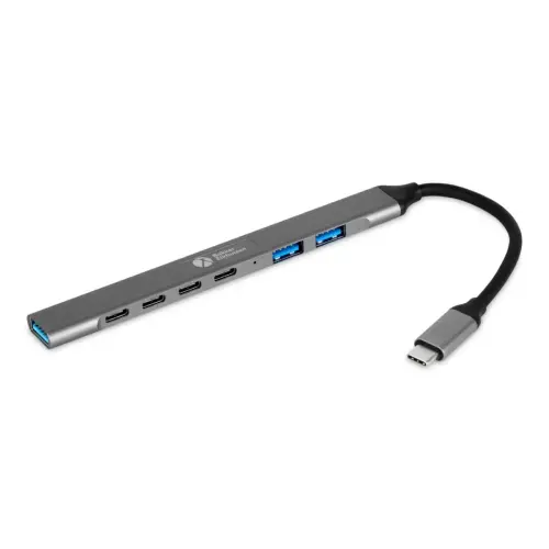 Hub 7-en-1 - USB-C + USB-A - Bakker Elkhuizen 