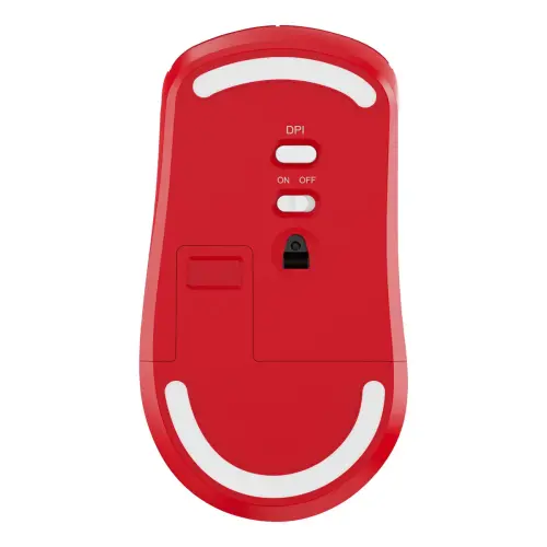 Souris sans fil - Bluetooth - Rouge - T'nB 