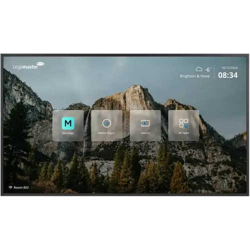 Écran d'affichage professionnel DISCOVER 3 4K UHD 43 pouces - Legamaster