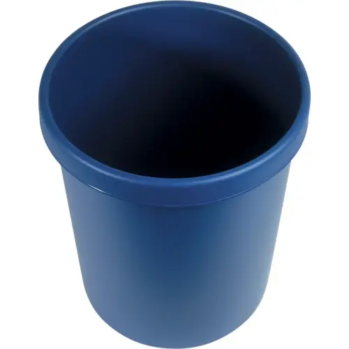 Corbeille à papier 18 L bleu - HELIT