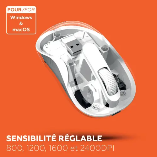 Souris sans fil - Bluetooth - Mobility Lab