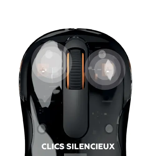 Souris sans fil - Bluetooth - Noir - Mobility Lab 