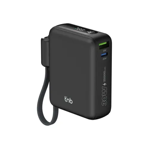 Batterie externe - Câble USB-C - 30W - T'nb