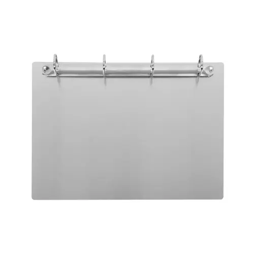 Classeur d’affichage - 4 anneaux - Aluminium - Djois