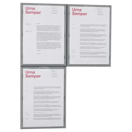 4 Porte-affiches Cadr'info - A4 - PAPERFLOW 