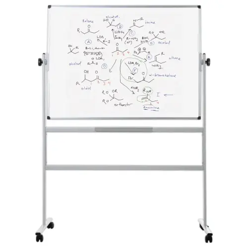 Tableau blanc à double face pivotant - BI-OFFICE