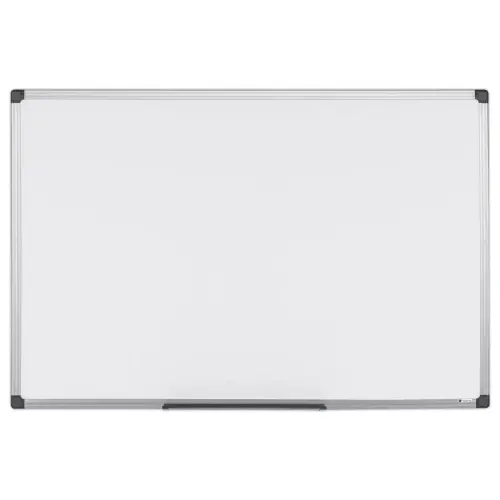 Tableau blanc laqué avec cadre PVC - 90 x 120 cm - Fiducial