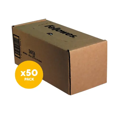 50 Sacs plastique pour destructeurs – 94L – FELLOWES
