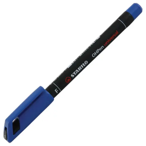 8 Marqueurs OHPen permanent fin 0,7 - Coloris assortis - STABILO 