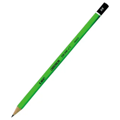 12 Crayons à papier 550 - HB - BIC