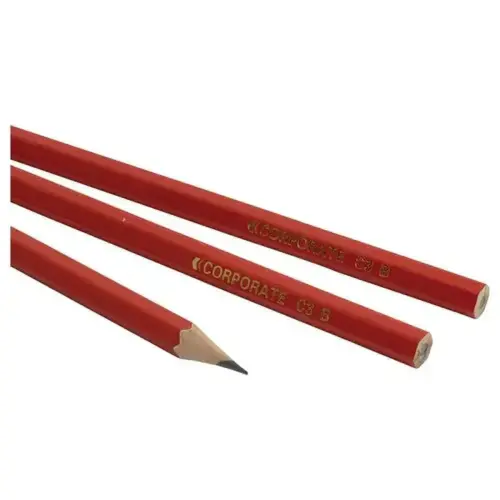 12 crayons à papier à tête coupée - économiques - B
