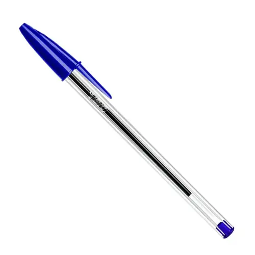 Stylo bille Cristal - Écriture moyenne - Bleu - BIC