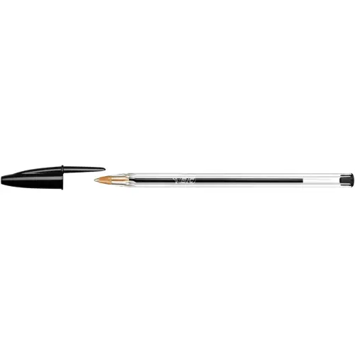 Stylo bille Cristal - &Eacute;criture moyenne - Noir - BIC 