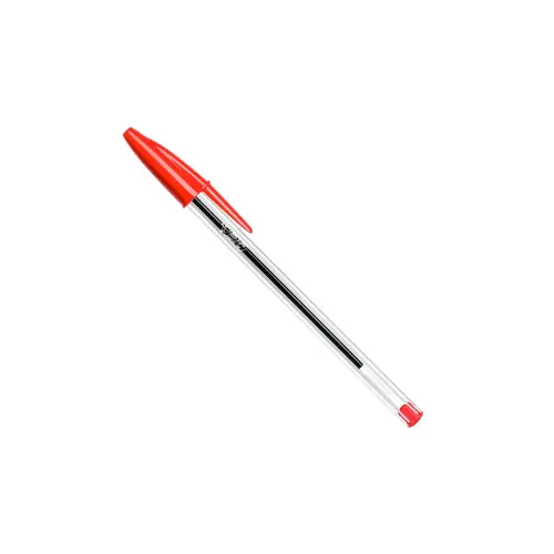 Stylo bille Cristal - Écriture moyenne - Rouge - BIC