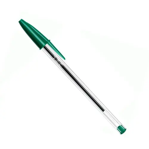 Stylo bille Cristal - Écriture moyenne - Vert - BIC