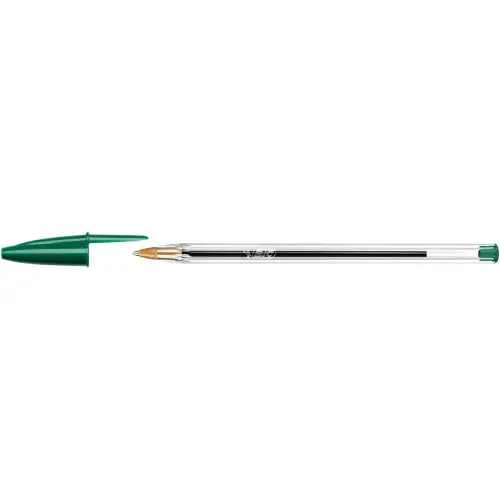 Stylo bille Cristal - Écriture moyenne - Vert - BIC