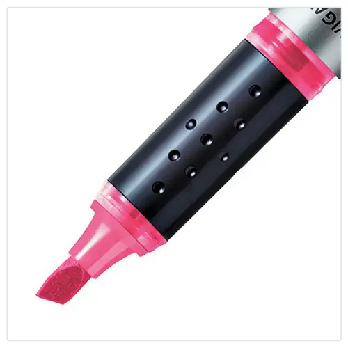 Surligneur NAVIGATOR - Encre liquide - Pointe biseaut&eacute;e - Rose - STABILO 