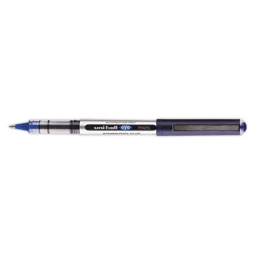 Stylo roller pointe métal eye 150 - Écriture fine - Bleu - UNI-BALL
