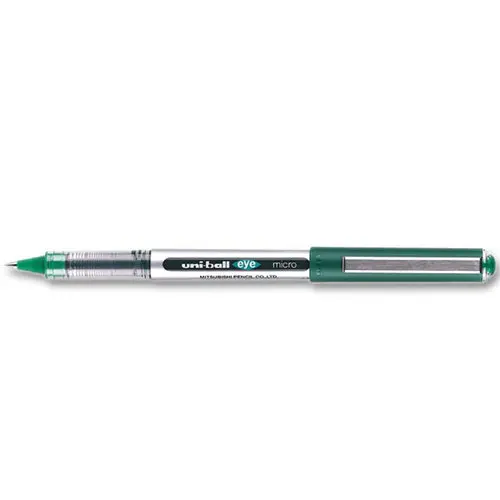 Stylo roller pointe métal eye 150 - Écriture fine - Vert - UNI-BALL