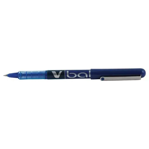 Stylo roller pointe métal V Ball 05 - écriture fine - Bleu - PILOT