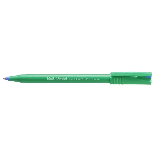 Feutre roller Ball - R50 - Ecriture fine - bleu - Pentel 