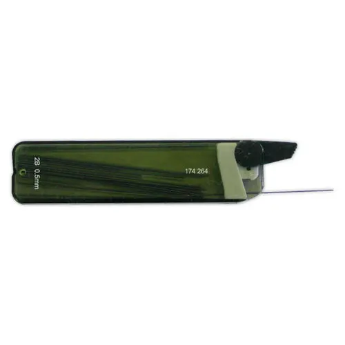 Mines 2B  - pour portemine rechargeable - 0,5 mm 