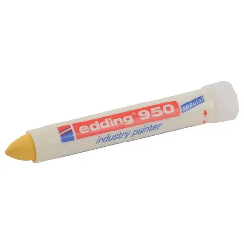 Craie permanente industrielle EDDING 950 - Jaune