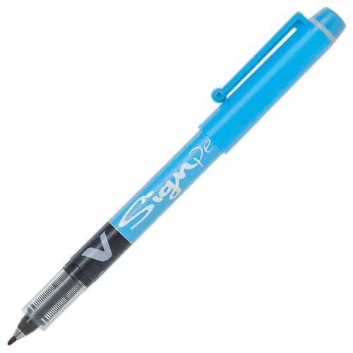 Feutre &agrave; encre liquide V Sign Pen - Bleu clair - PILOT 
