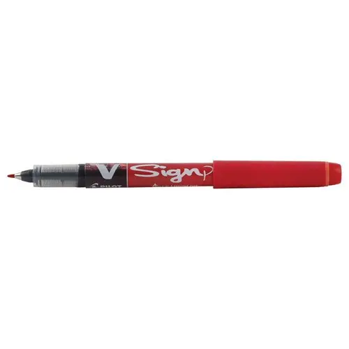 Feutre &agrave; encre liquide V Sign Pen - Rouge - PILOT 