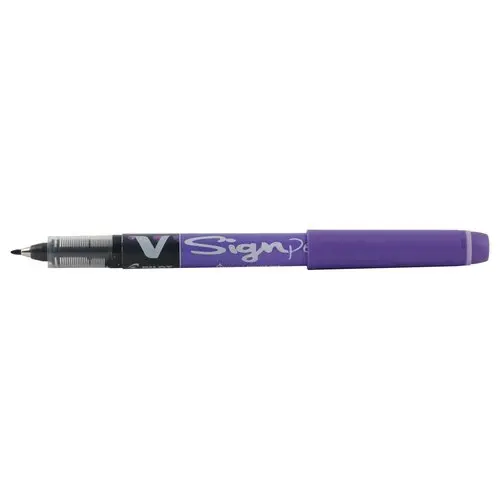 Feutre &agrave; encre liquide V Sign Pen - Violet - PILOT 
