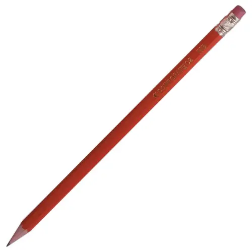 12 Crayons &agrave; papier &agrave; bout gomme &eacute;conomiques - HB 