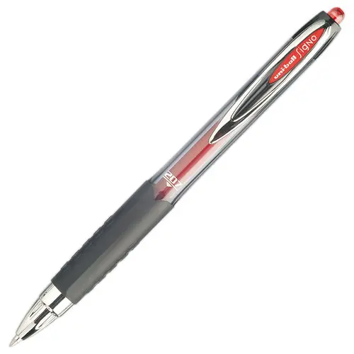 Stylo bille Signo RT 207 - Écriture moyenne - Rouge - UNI-BALL
