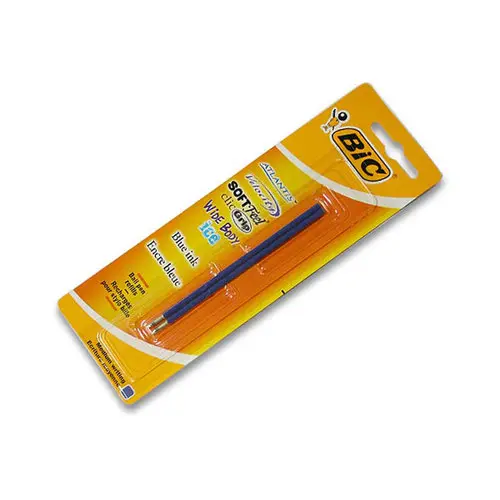 2 Recharges pour stylo bille Atlantis - bleu - BIC