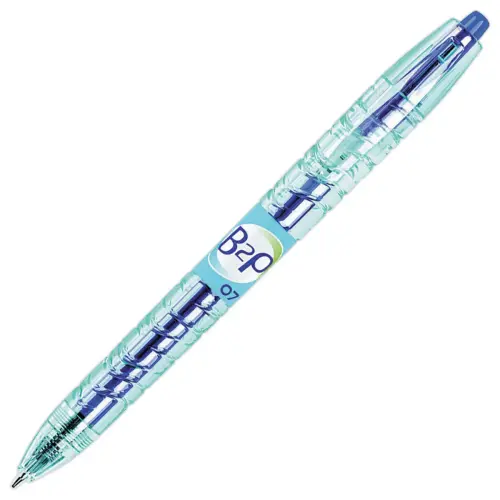 Stylo encre gel rétractable et rechargeable B2P Begreen - Bleu - PILOT