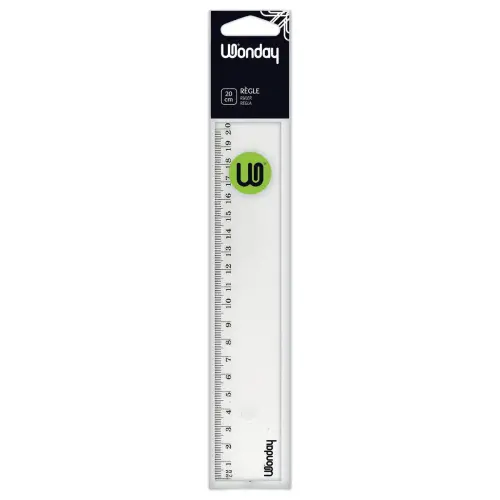 Règle de bureau – 20 cm – WONDAY