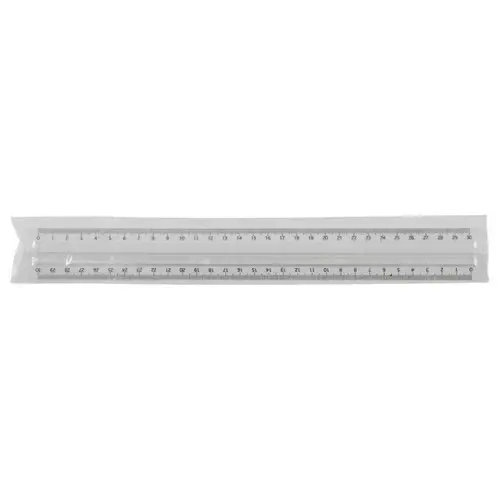 Règle de traçage double 30 cm