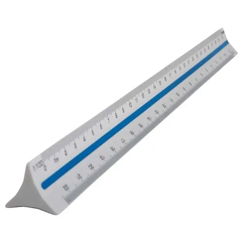 Échelle de réduction triangulaire - Maped