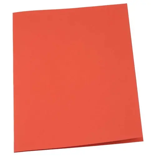 100 Chemises 220 g recyclées - Rouge - EXACOMPTA