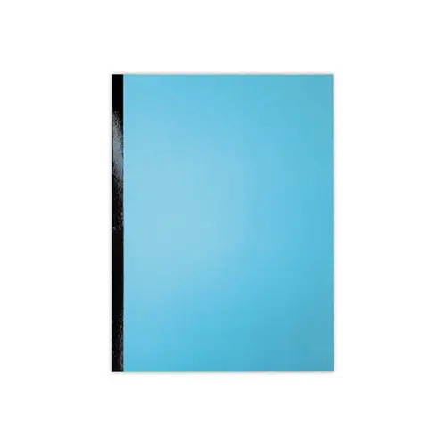 10 Chemises dos renforcé large - Soufflet 3 cm - Carte 300g - Bleu