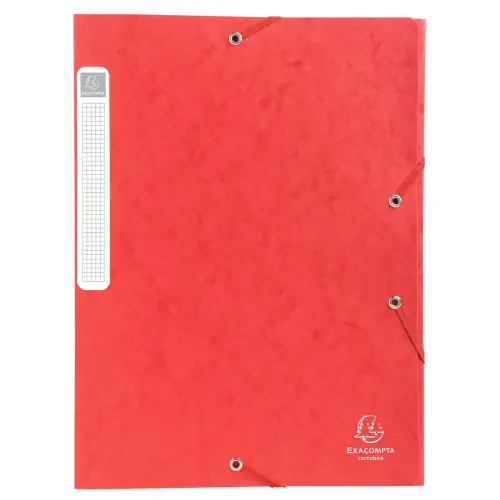 Bo&icirc;te de classement Cartobox - Dos 4 cm - Rouge - EXACOMPTA 