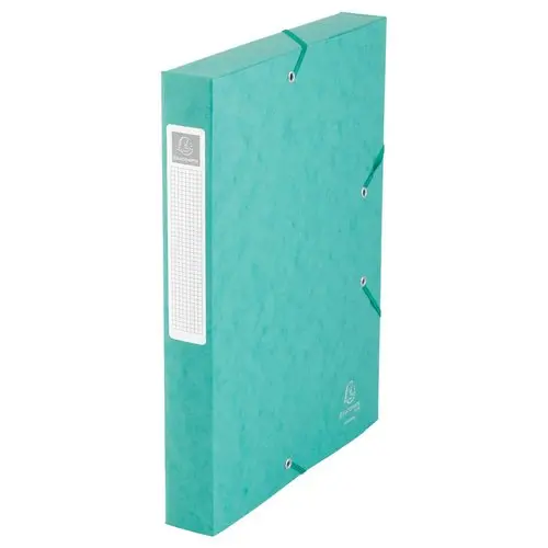 Boîte de classement Cartobox - Dos 4 cm - Vert - EXACOMPTA