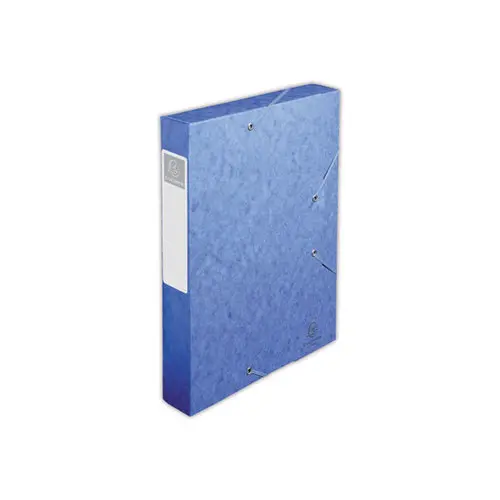 Bo&icirc;te de classement Cartobox - Dos 6 cm - bleu - EXACOMPTA 