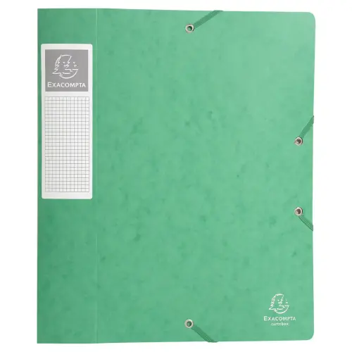 Bo&icirc;te de classement Cartobox - Dos 6 cm - vert - EXACOMPTA 