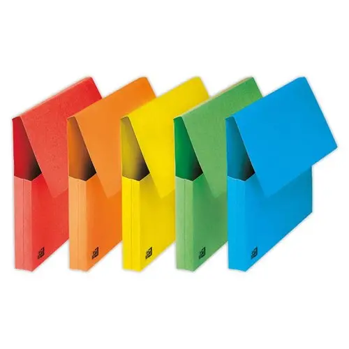 10 Chemises pochettes couleurs vives assortis - Oxford