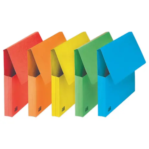 10 Chemises pochettes couleurs vives assortis - Oxford