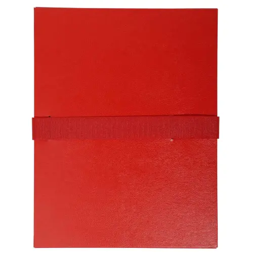 Chemise extensible à sangle velcro - Rouge - EXACOMPTA