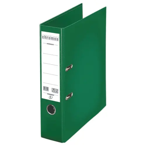 Classeur à levier - Vert foncé- ESSELTE Chromos